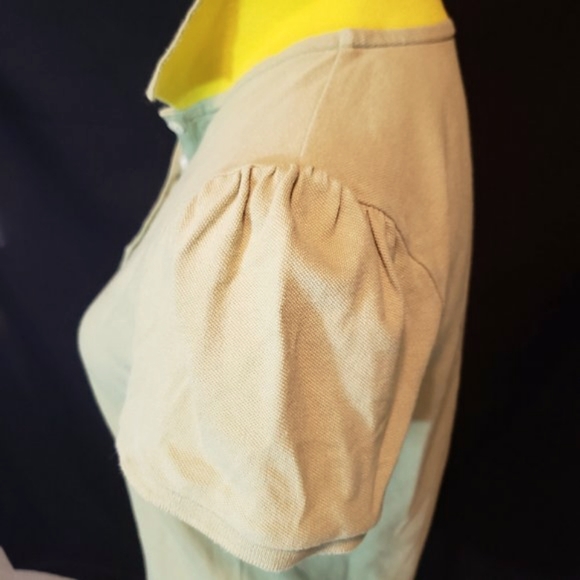 Old Navy Stylish Sage Green Polo - Picture 4 of 6